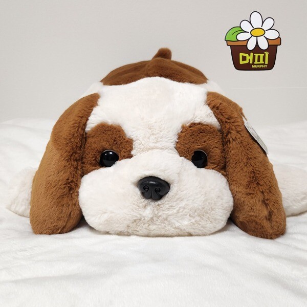 かわいい マーフィー 犬 ぬいぐるみ ライイング 大型 65cm 愛着 動物