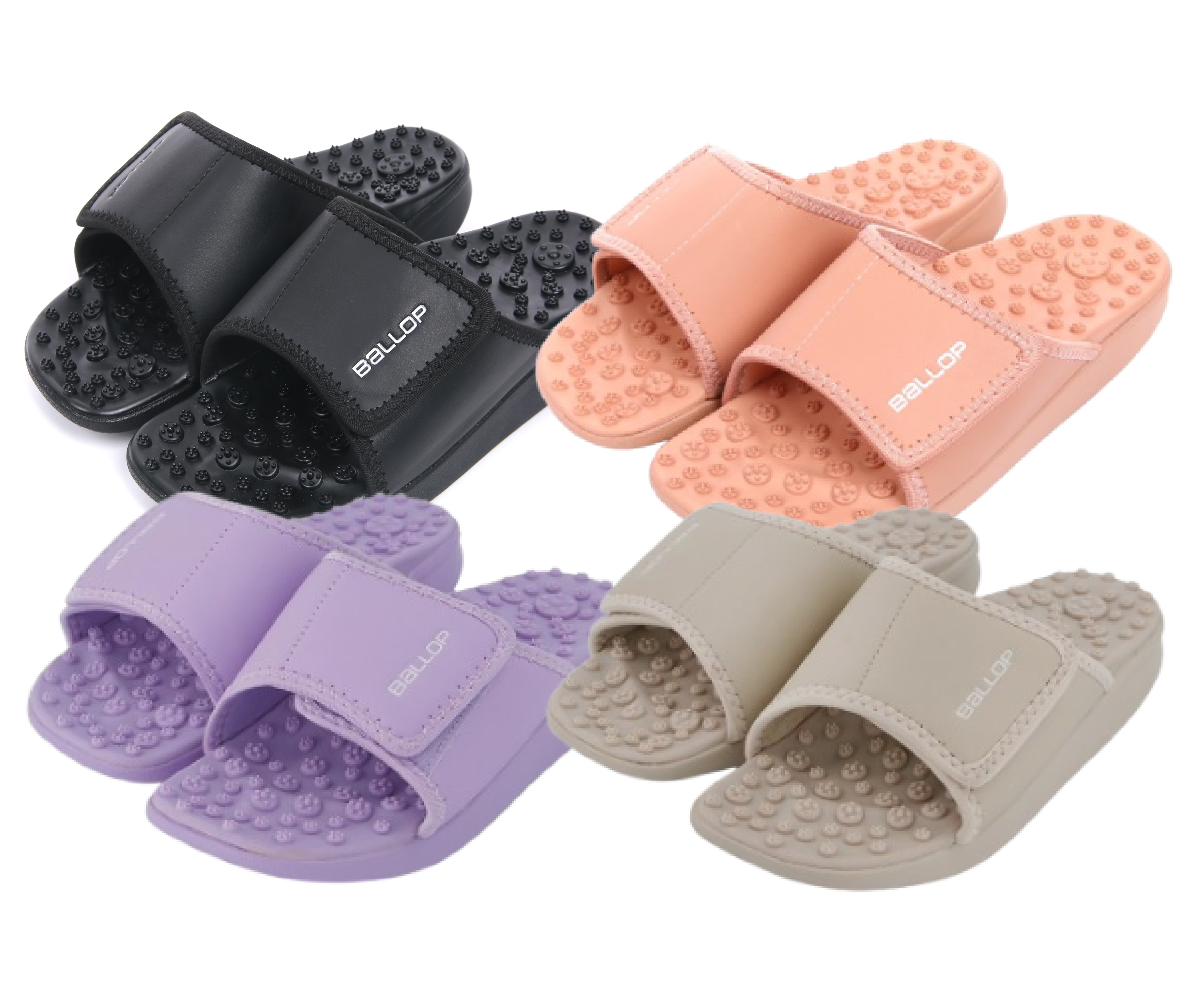 マムリングフラット指圧スリッパ(一日の仕上げは仕上げリング指圧スリッパと一緒に)