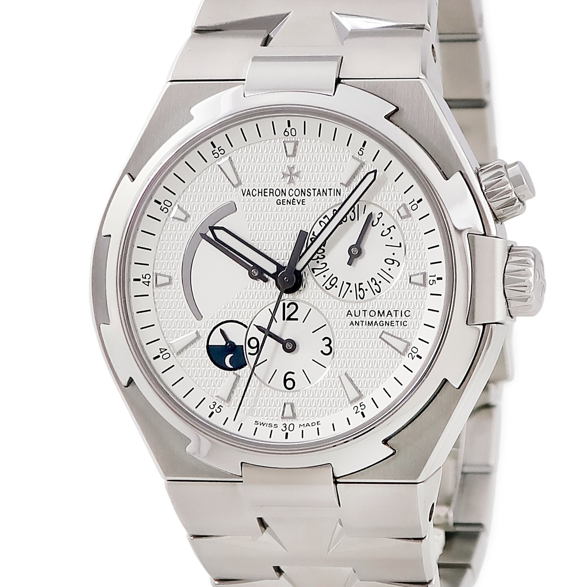 オーヴァーシーズ デュアルタイム 47450/B01A-9226 自動巻き メンズ バー デイト 3年保証 793,100円