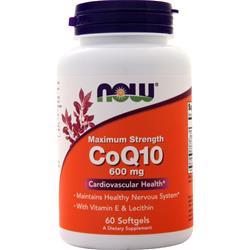 NOW　コエンザイム-Q10(600mg)　60錠