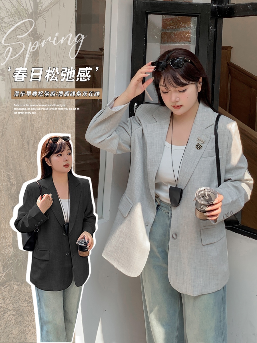 【ぽちゃまに】 スーツジャケット 通勤 XL-5XL 大きいサイズ 体型カバー レディース アウター ママスーツ 卒業式 メガ割