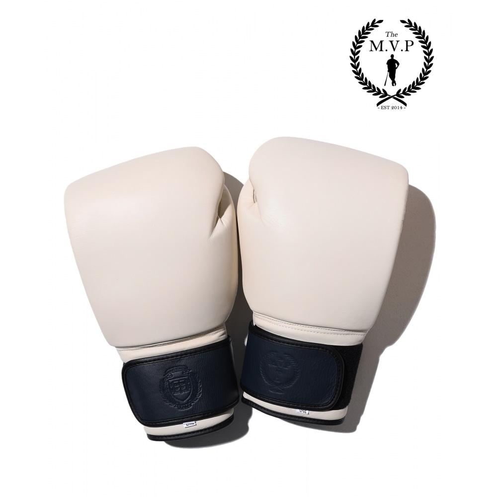 YALE [YALE X MVP] 高級レザーボクシンググローブ (ストラップアップ)