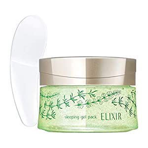 エリクシール スリーピングジェルパック WN フェイスパック 限定品(ナイトグリーンアロマの香り)