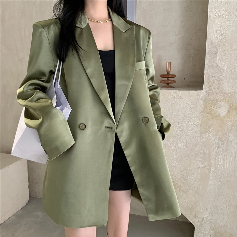 アウター ジャケット レディース 秋冬 春 かわいい きれいめ 個性的 暖かい 軽い シャツジャケット スーツジャケット ロング 長袖 Vネック レギュラーカラー BIGシルエット スマート ポケット