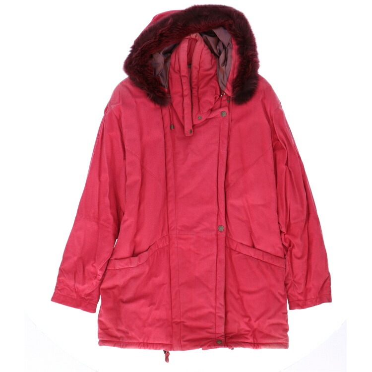 訳あり ラム レザー ジャケット ブルゾン ワイン フード付 ナッパ レディース ギフト プレゼント