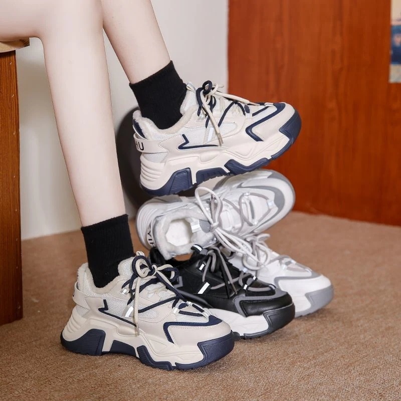 韓国ファッション 疲れないスニーカー 歩きやすい 厚底スニーカー レディース スニーカー