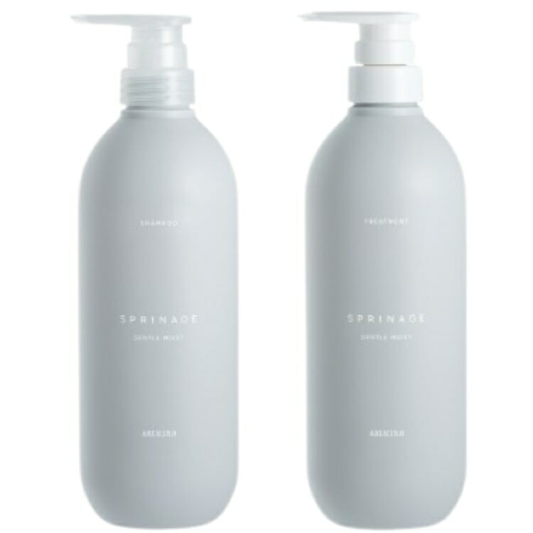 各1個セット アリミノ スプリナージュ シャンプー ジェントルモイスト 680ml ＋ スプリナージュ トリートメント ジェントルモイスト 680g セット 本体 美容室専売品