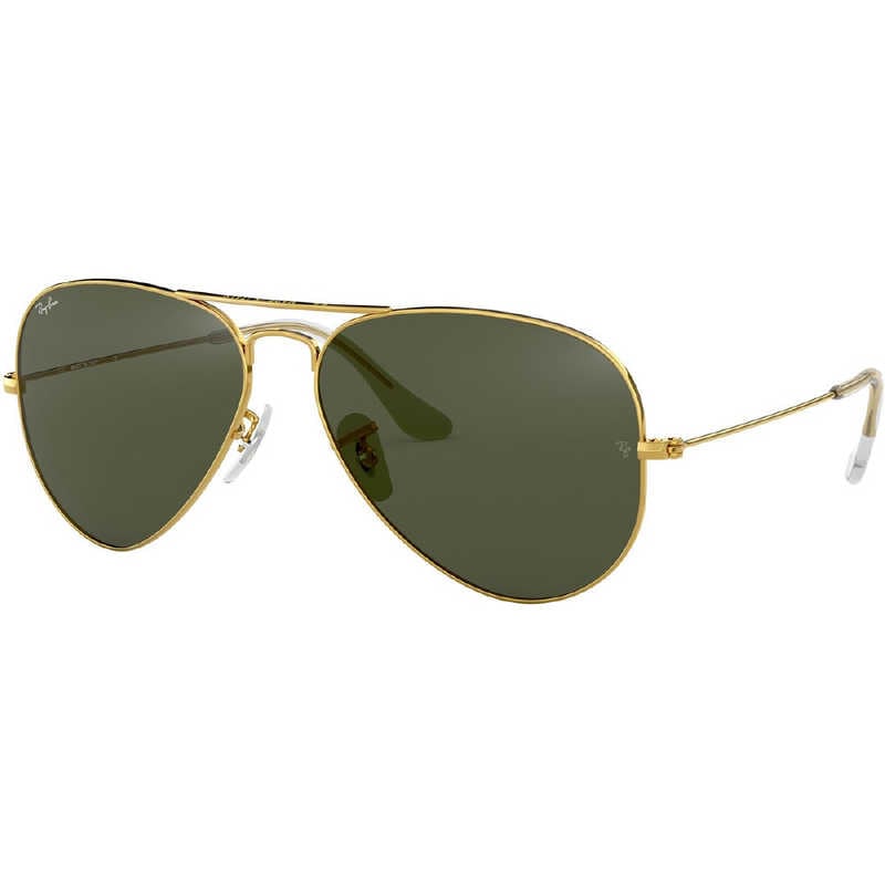 レイバン　AVIATOR LARGE METAL L0205 58mm ゴールド/グリーンクラシックG-15　RB3025_