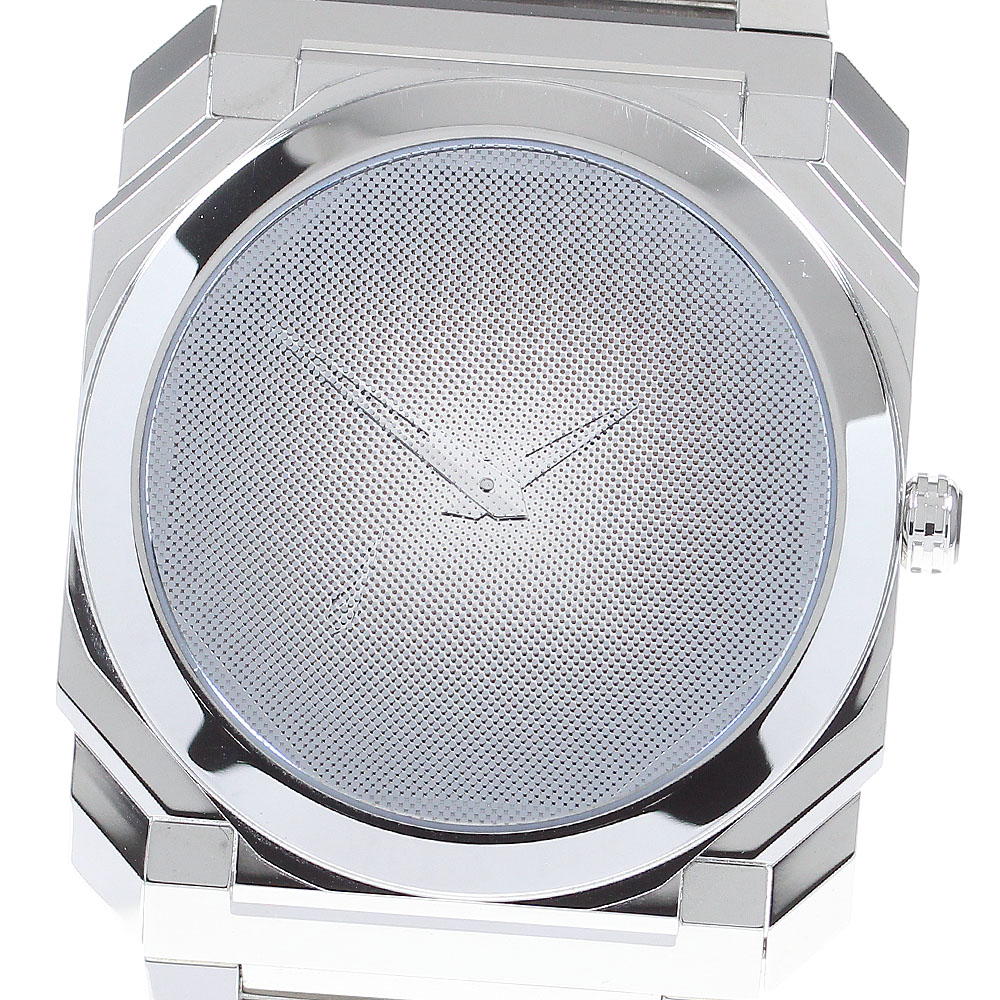 ブルガリ BVLGARI 103710 オクトフィニッシモ 妹島和世限定モデル スモールセコンド 自動巻き メンズ 箱・保証書付き_819742【中古】