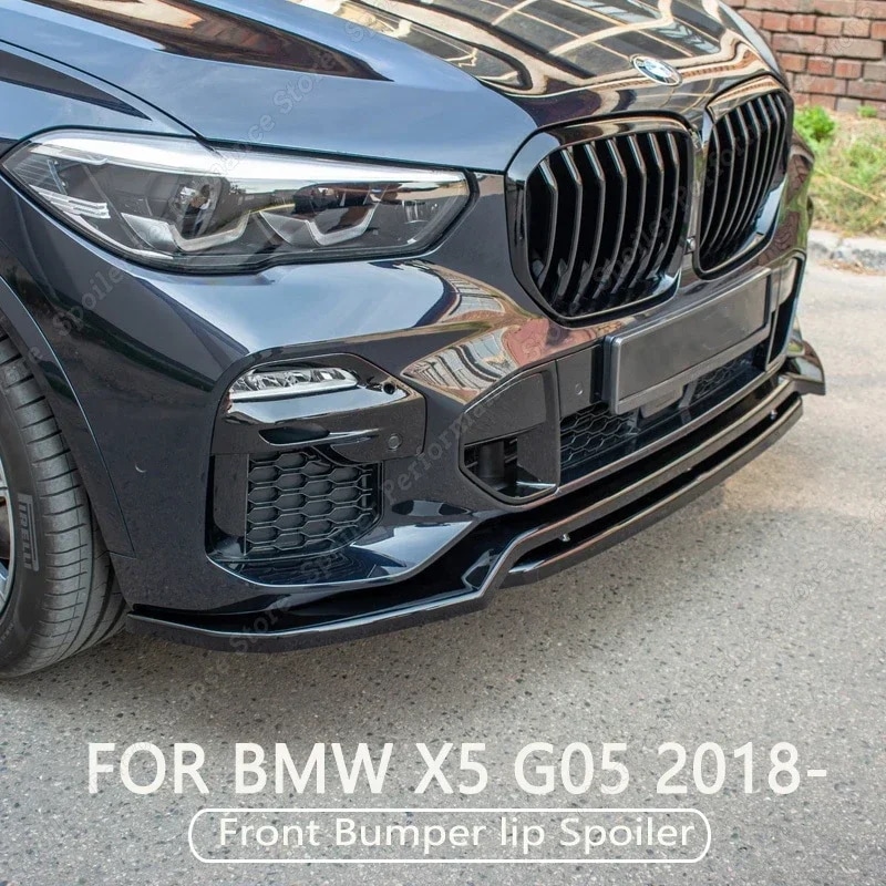 BMW x5およびg05用のヘッドライトディフューザー,フロントバンパーブレード,スポイラーディフューザー,M50,xdrive 40i,35i,30d,2018-2022 m,チューニング