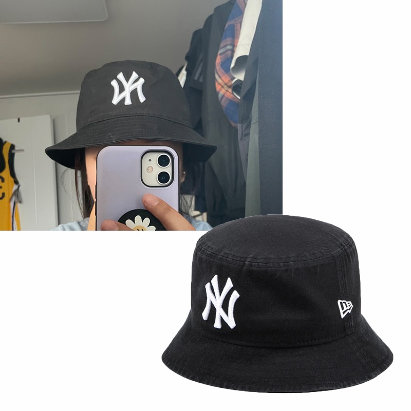 MLB WASH NEWYAN BUCKET HAT 13086314 バケットハット キャップ MLB メジャーリーグ 帽子 ツバ ニューヨーク ヤンキース NEW YORK 深め 浅め ブラック