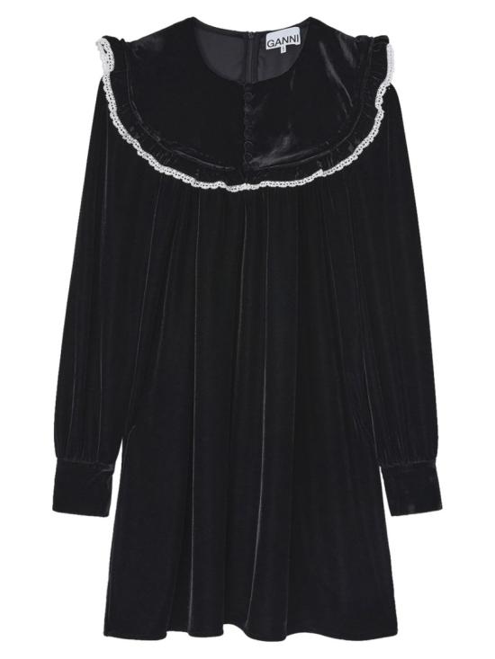 GANNI Women Dresses A1030110 099 Black