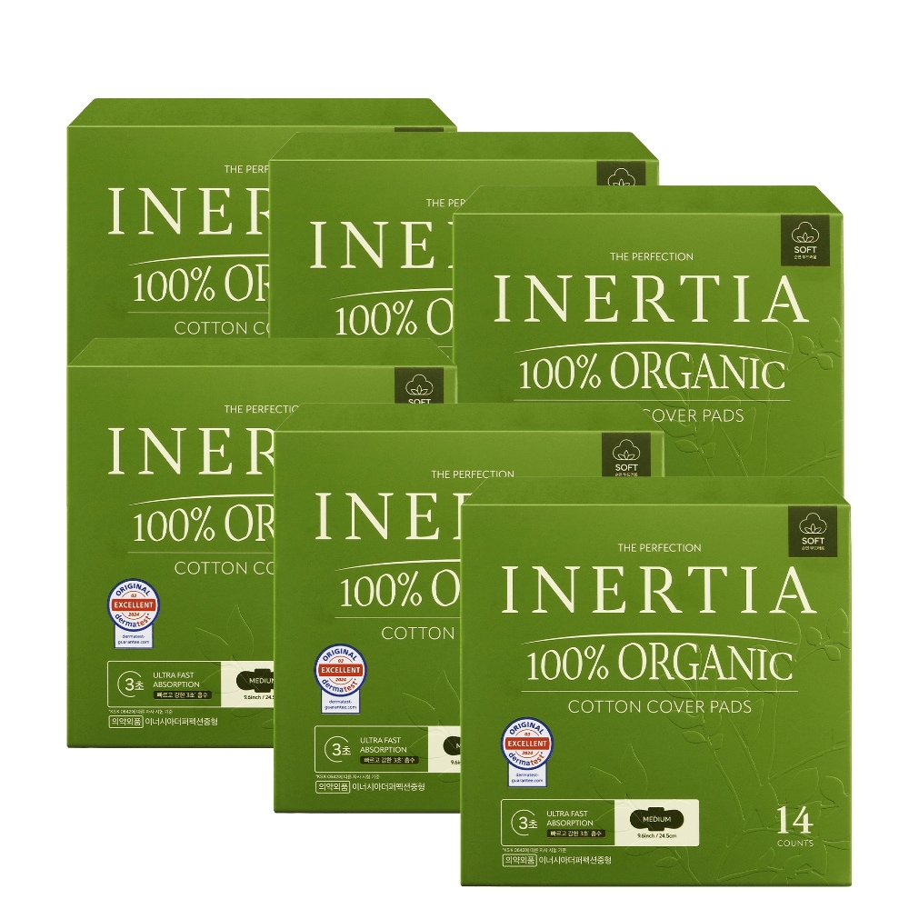 [カイスト博士PICK] [6パック] インナーシア ザ パーフェクション オーガニック 生理用ナプキン