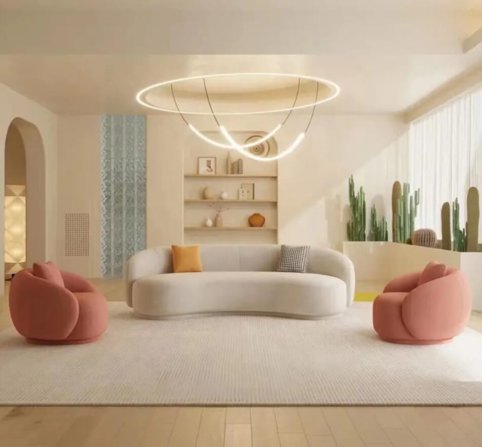 「背もたれクッション 無料プレゼント！」ふわふわソファーラウンドアークソファ休憩エリア受付洋服店医療美容サロンロビーオフィス応接ソファ 「背もたれクッション 無料プレゼント！」