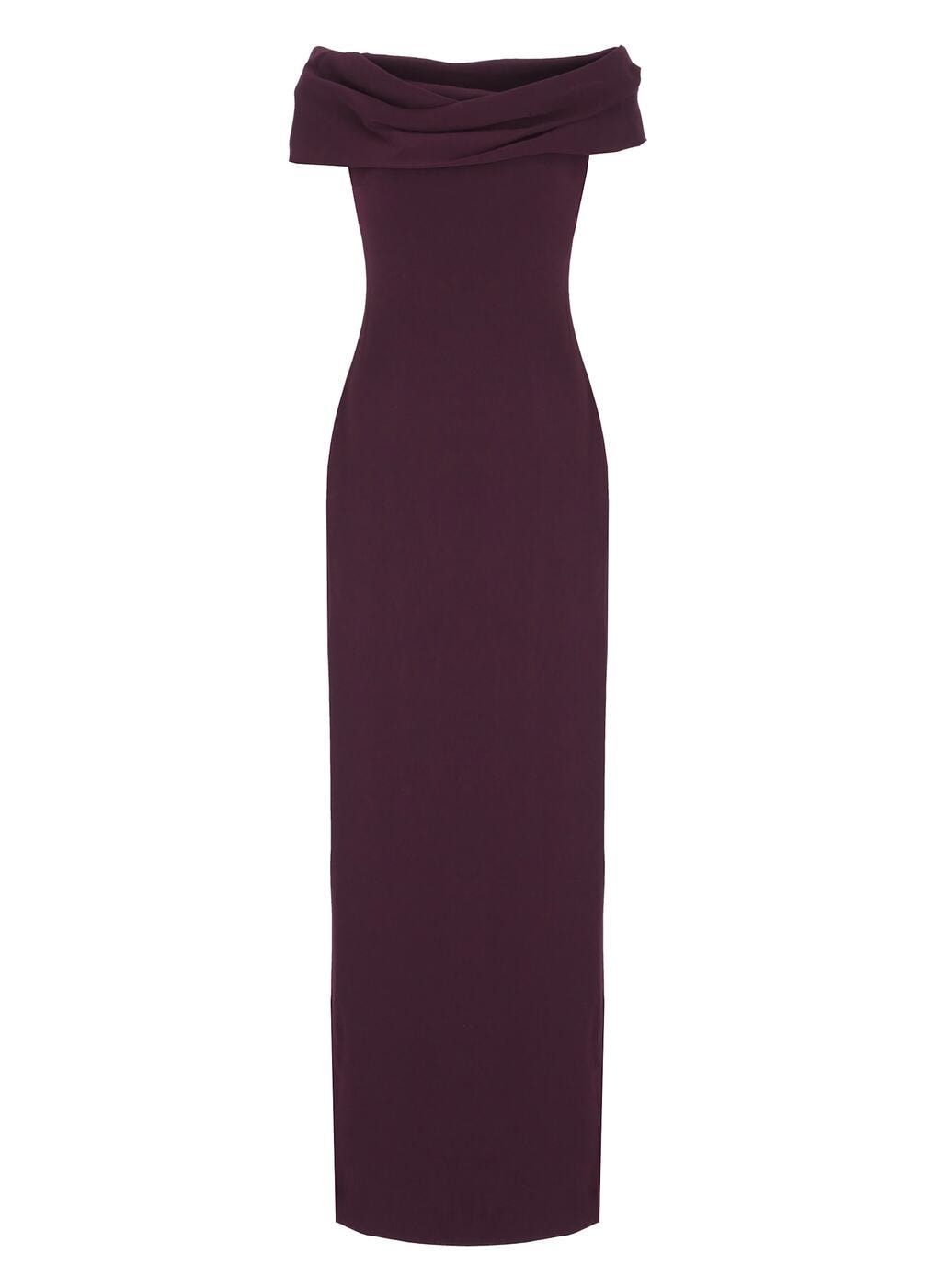 OS37018AUBERGINE パープル 春夏2025 ドレス レディース ia