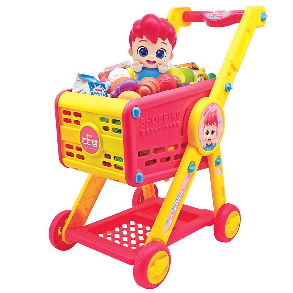 ピンキッツ ベベピン ショッピングカート 幼児 子供 ショップ マート コンビニ ままごと ロールプレイ セット おもちゃ