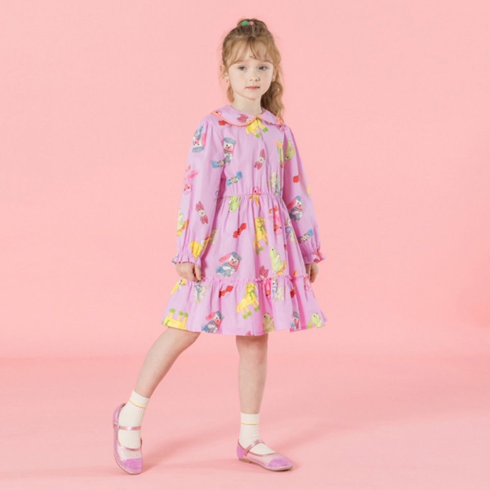 アイラブジェイ アニモルフレンド カラー ワンピース JXSOP20