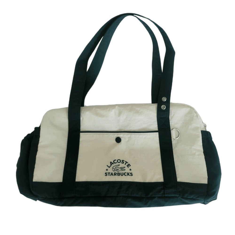 スターバックス ラコステ 25 マルチプルバック グリーン バッグ