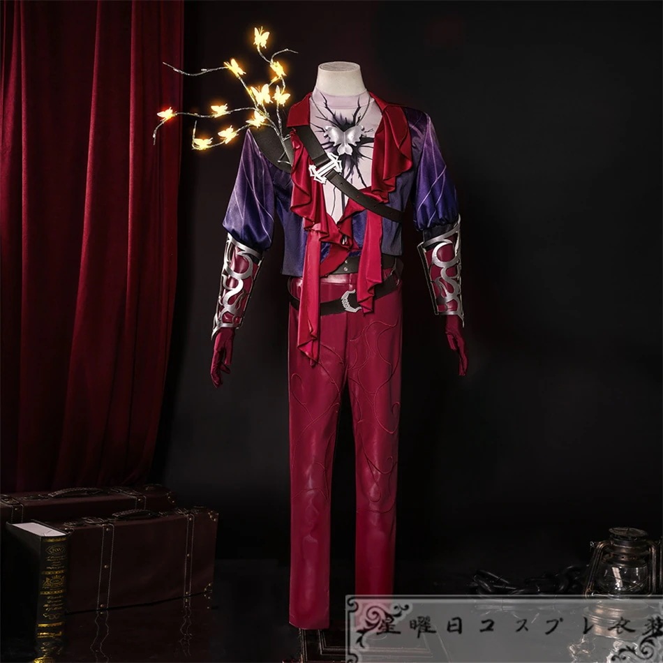 『一部在庫あり』 第五人格 Identity V 傭兵 ナワーブ・サベダー UR衣装 Man in Red 赤服の人物 コスプレ衣装 コスチューム