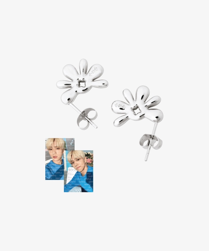 TOMORROW X TOGETHER [SOOBIN] Earrings (Silver)