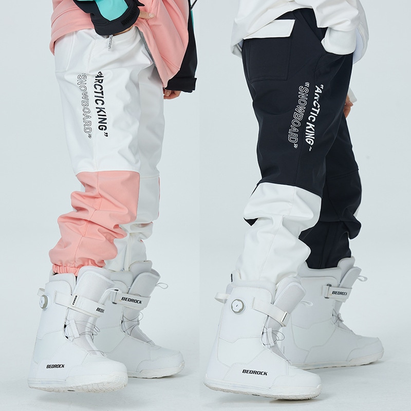 スノーボードウェア パンツ 単品 メンズ レディース スノーウェア スキーウェア 雪遊び 防寒着 スノボ ボトムス 配色 切り替え