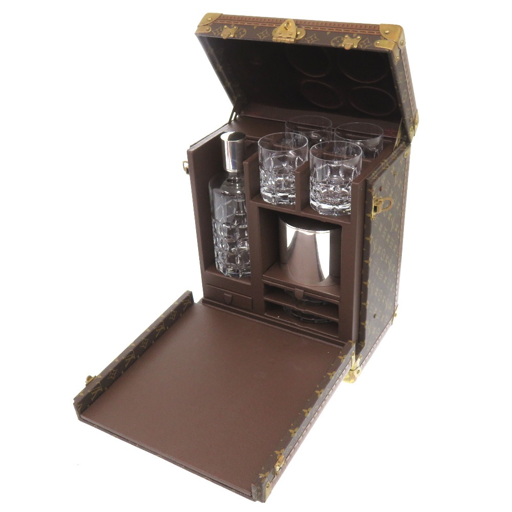 美品 ウイスキー キャビネット PM モノグラム M10098 トランク モノグラムキャンバス/モノグラムキャンバス ブラウン LV 0139【中古】 ユニセックス 1,347,500円