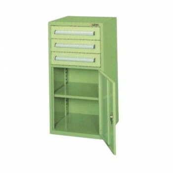 サカエ 工具管理ユニットKU型 450x450x880mm グリーン KU-42C