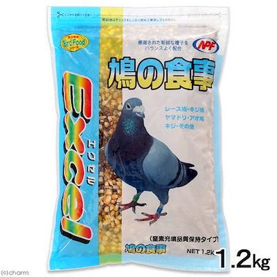 他サイト： 鳩の餌　ＮＰＦ　エクセル　鳩の食事　１．２ｋｇ　鳥　フード　餌　えさ　種　穀類　ＣＲＣ55―20―60―00―00の商品画像