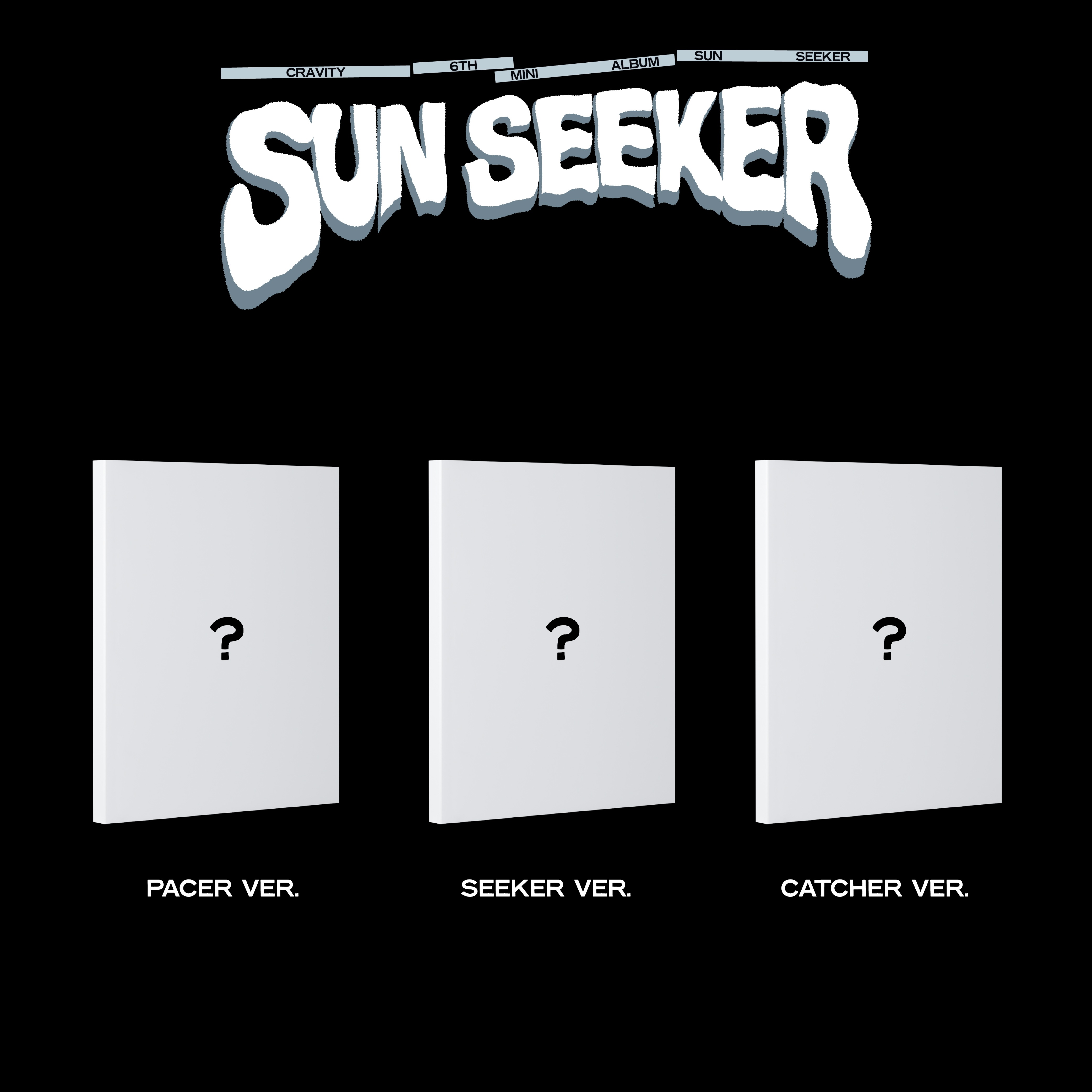 [3種セット] CRAVITY [SUN SEEKER] (PACER VER. / SEEKER VER. / CATCHER VER.) / cravity sun seeker