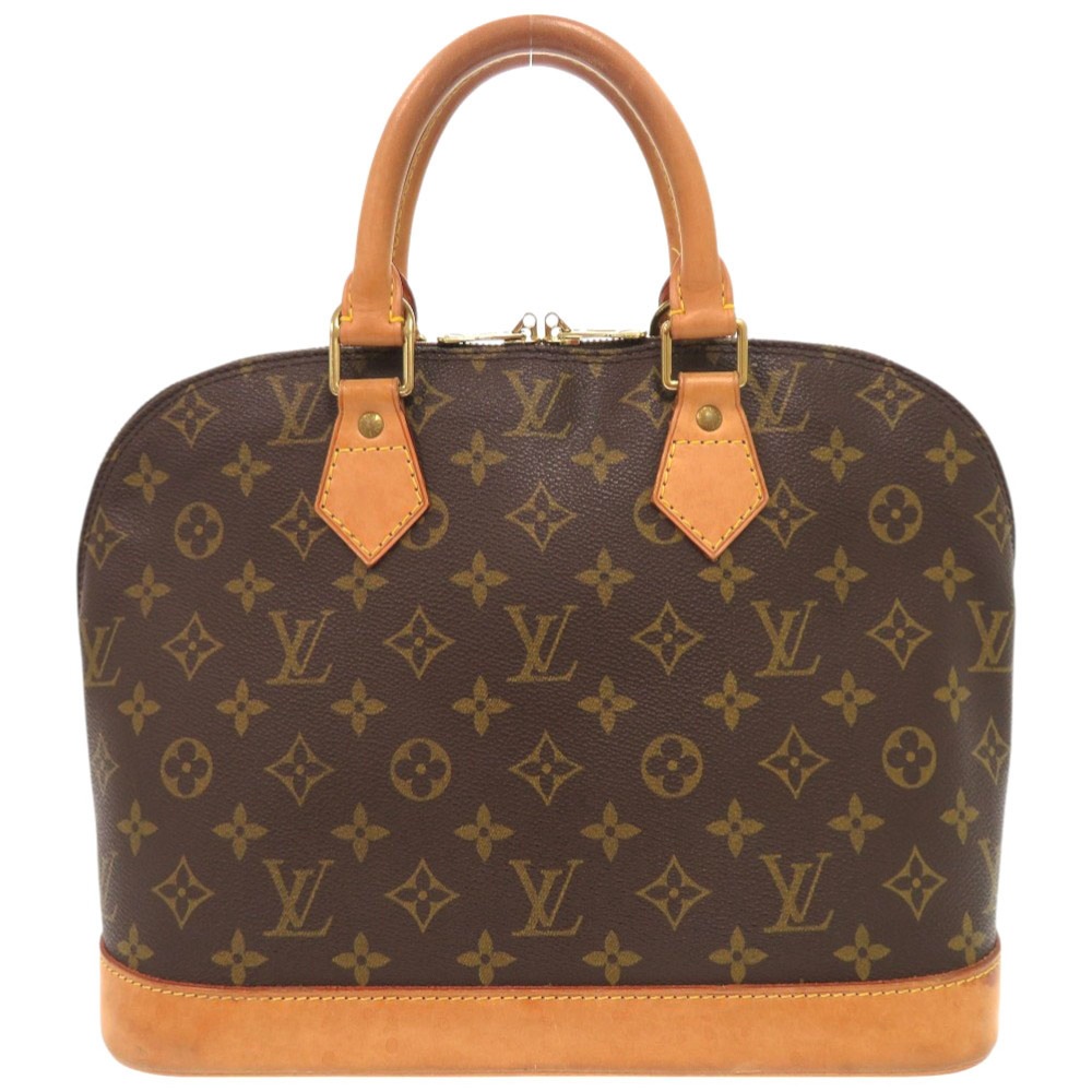 アルマ モノグラム M51130 ハンドバッグ モノグラムキャンバス/モノグラム ブラウン LV 0334【中古】 レディース