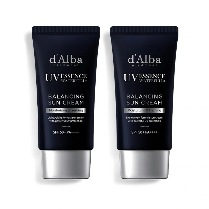 ウォーターフルバランシングサンクリーム 日焼け止め 50ml,2ea メンズ 日焼け止め 韓国 人気 日焼け止め 韓国コスメ SPF50 PA 敏感肌 敏感肌 スキンケア 顔 ボディ からだ用