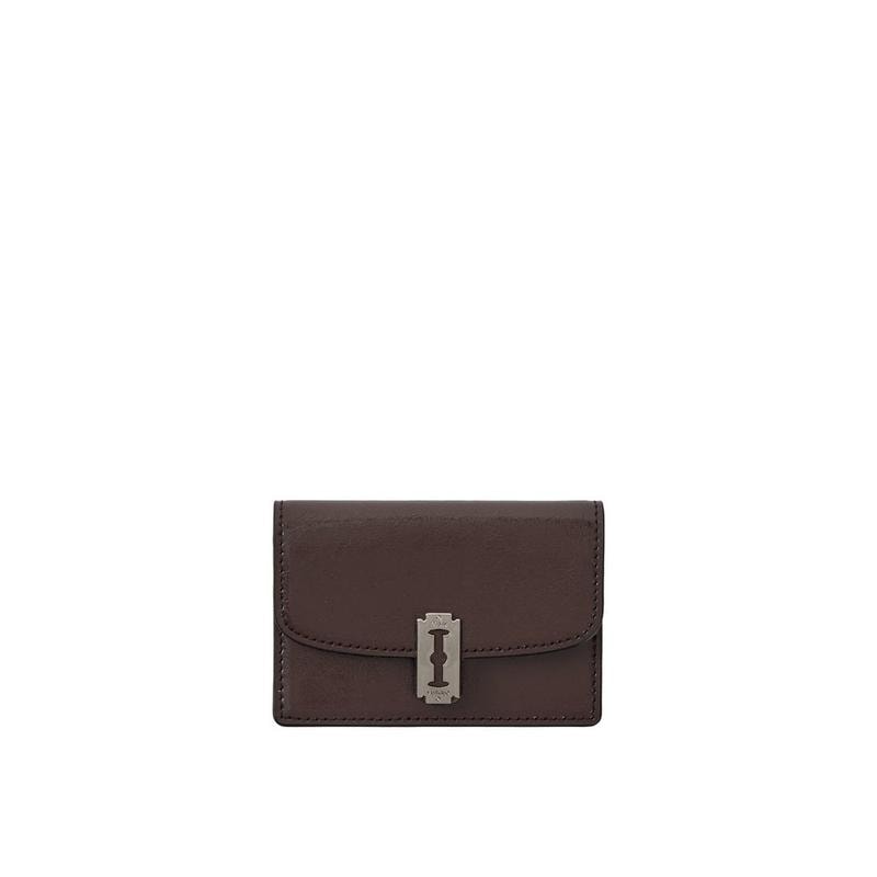 Occam Lune Accordion Card Wallet (オカム・ルーン・アコーディオン・カード財布) チョコブラウン VQB6-1CW261-1BRXX