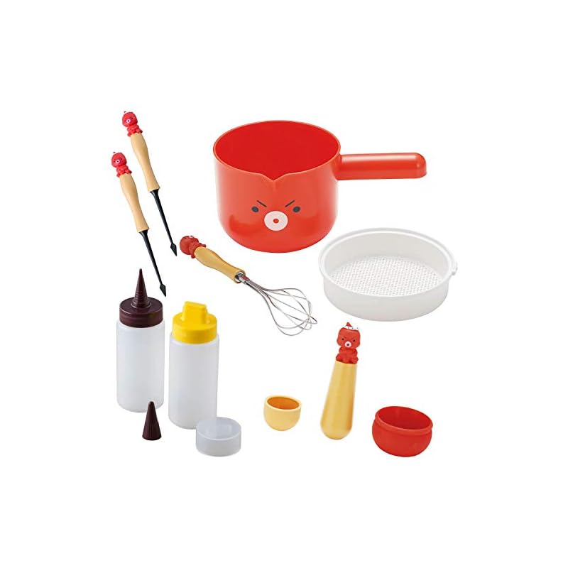 【3日以内発送】貝印 KAI たこ焼き ツール 5点セット ピック 2本 キッチンペーパー 油引き 粉つぎ ボール ディスペンサー