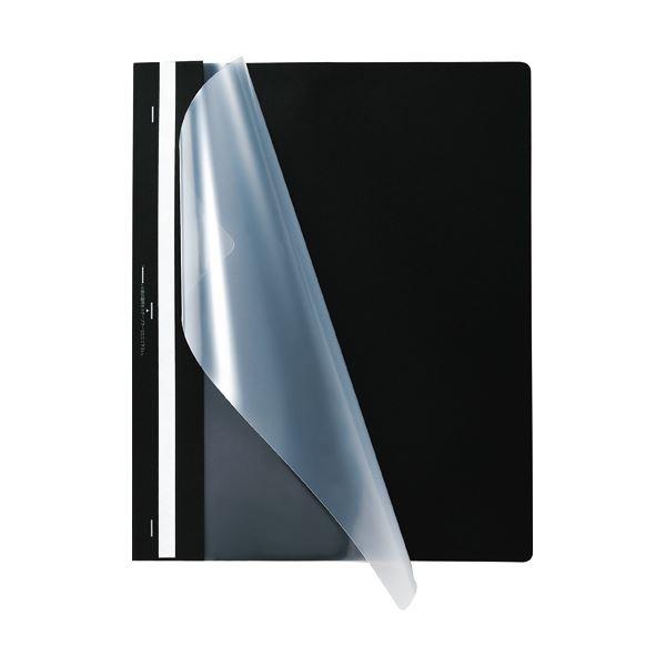 (まとめ) TANOSEE プレゼンテーションファイル スタンダード A4タテ 50枚収容 ブラック 1パック（5冊） (×30セット)その他