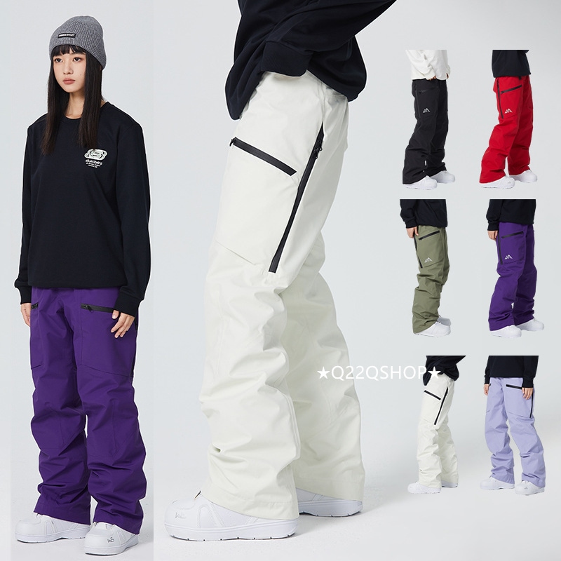 スノボウェア 2024 2025 単品パンツ メンズ レディース ズボン ゆったり ボトムス ウィンタースポーツ スノーボードウェア スキーウェア スノーウェア スノボーウェア 防水防寒着韓国風 12,162円