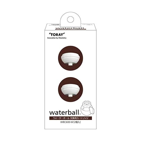 10個セット TORAY WBC600-W 東レ waterball ウォーターボール 交換用カートリッジ 浄水器用カートリッジ (2個入) 送料無料