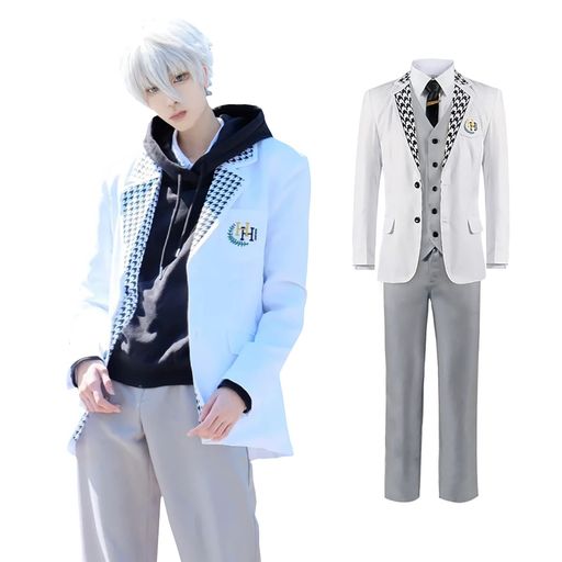 コスパ最高 即納 ブルロク 御影玲王 凪誠士郎 コスプレ BLUELOCK 制服 アニメ コスプレ衣装 仮装 男女兼用 文化祭 コスチューム(制服 M)