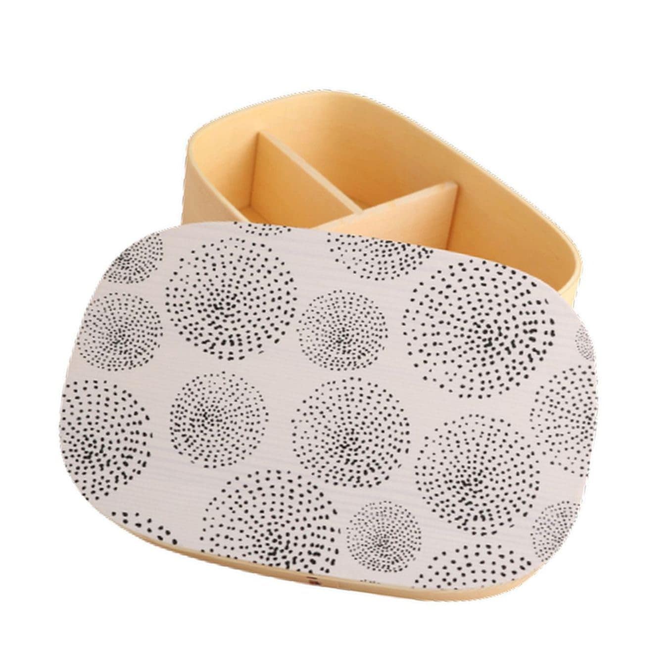 j-kitchens 調湿効果 機能付き 木製 弁当箱18.5cm × 12.5cm × 6.8cm 700ml ウレタンコーティング/絵：蒔絵調紀州加工 Current model