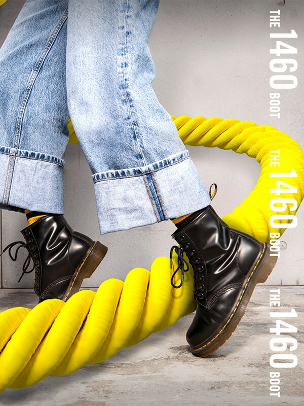 【日本正規販売店】DR.MARTENS ドクターマーチン 1460 8ホール ブーツ 定番 8HOLE BOOT 天然皮革 革 本革　AC807033