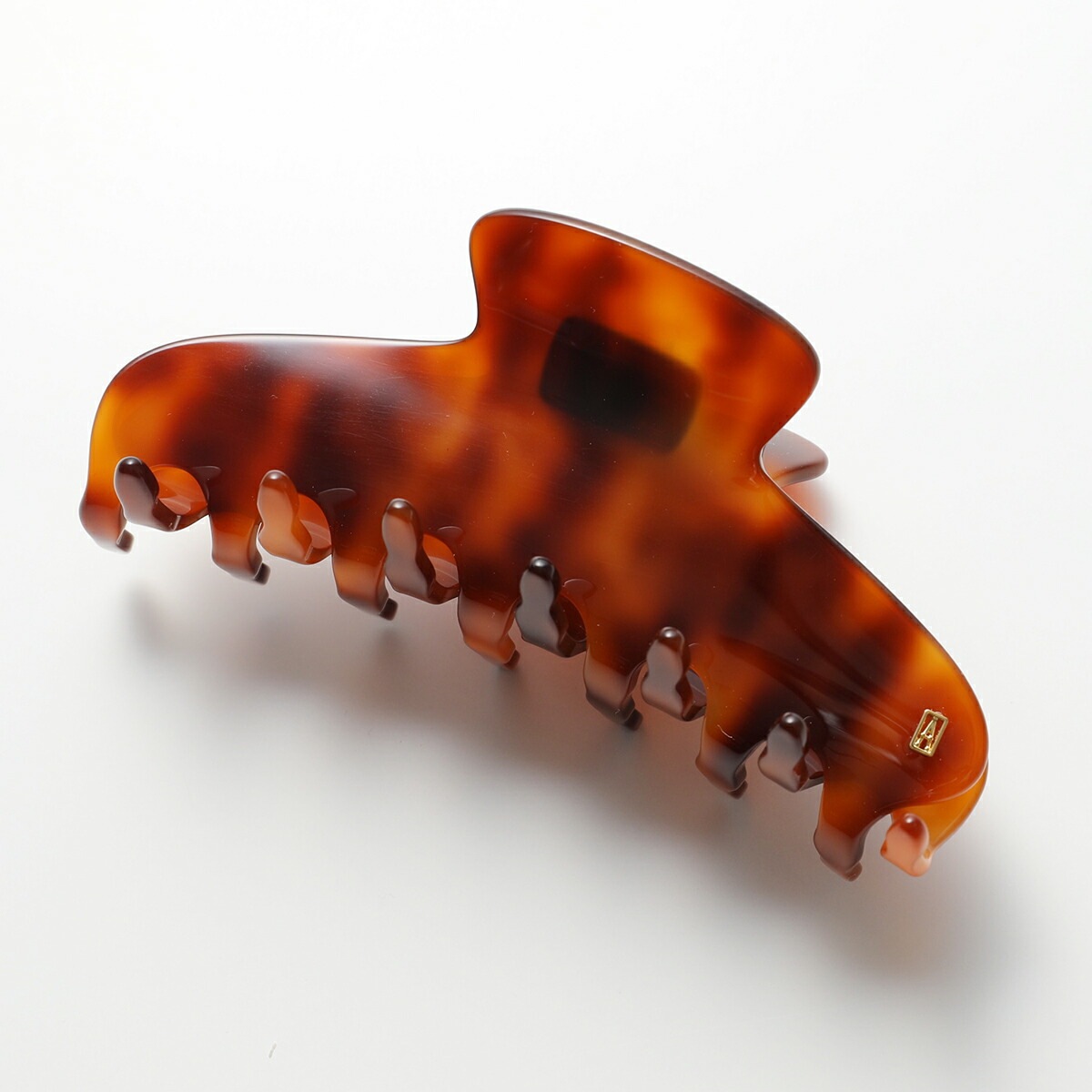 ALEXANDRE DE PARIS アレクサンドル ドゥ パリ ヘアークリップ ACCL-7706 レディース 髪留め ヘアーアクセサリー ロゴ E-ECAILLE