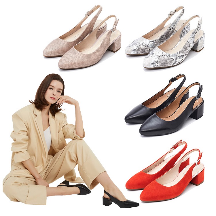 ミッドヒルコンフォートスリングバックシューズGH42.230 韓国ホームショッピング百貨店販売