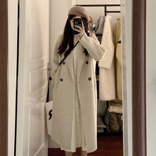 2024秋冬新入荷 コート可愛らしい体型カバー韓国ファッションアウター ジャケット/コート レディース/トレンチコート6