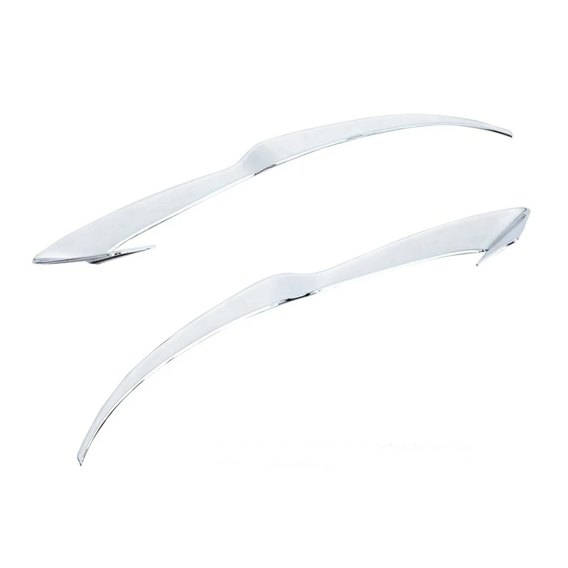 スバル フォレスター SK系 専用 ヘッドライト ガーニッシュ カスタム パーツ 外装 ABS メッキ 2PCS