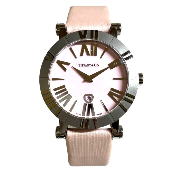 ティファニー アトラス＆ハートデイト クォーツ 時計 腕時計 レディース 【中古】