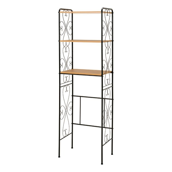 冷蔵庫ラック ブラウン 幅58cm KCC-3040BR