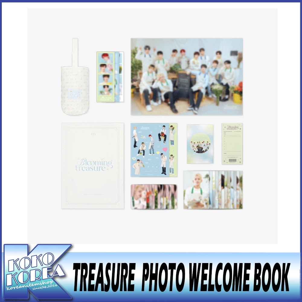 [BLOOMING] TREASURE PHOTO WELCOME BOOK 公式グッズ