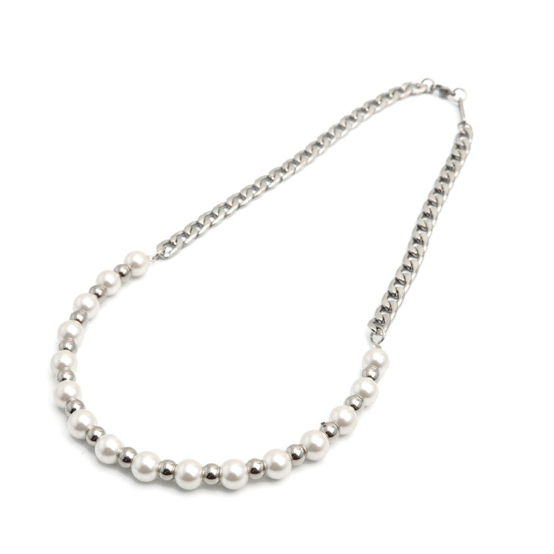 パールネックレス 喜平 [n443-silver]