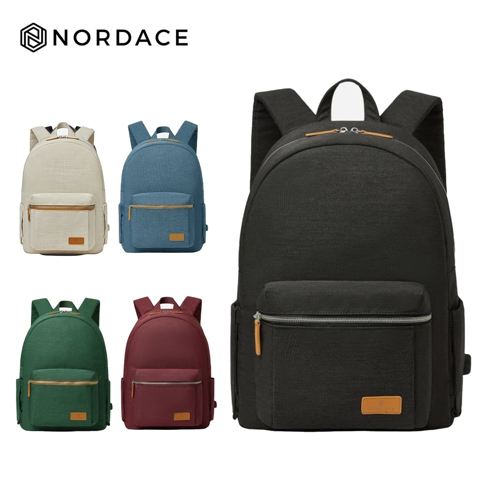 【正規輸入販売代理店】Nordace Siena Proクラシックバックパック ND1121 リュック 軽量 USB充電ポート付き 旅行 通学 通勤 プレゼント
