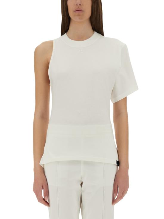 COURREGES Women Tops 225JTS201 JS01070001 WHITE