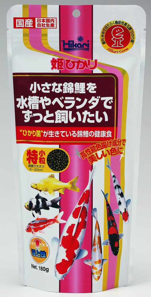 （まとめ買い）姫ひかり 180g 観賞魚用フード [x10] 4,853円